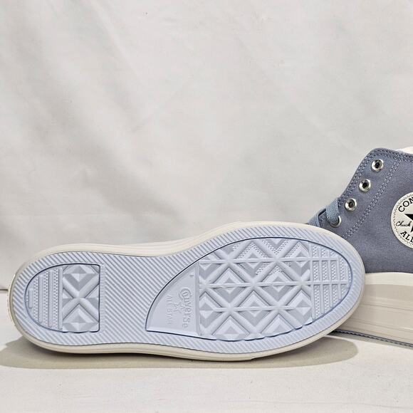 Converse Women's CTAS Move Hi Platform Rose Cross Stitch Size 8.5  A12571CNWT - Picture 8 of 9